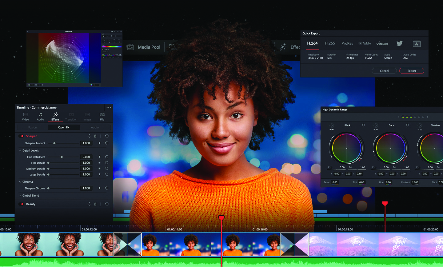 Editing Platforms DaVinci Resolve